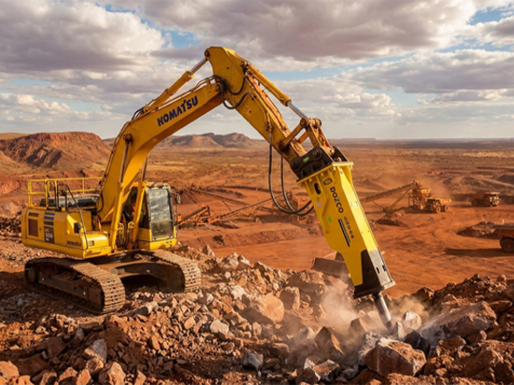 DOZCO 5000A Rock Breaker