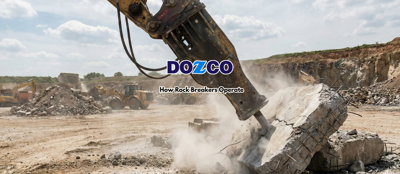 How Rock Breakers Operate?