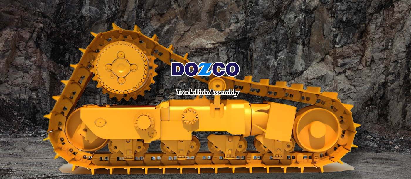 How Track Link Assembly Affects the Performance of Excavators and Bulldozers