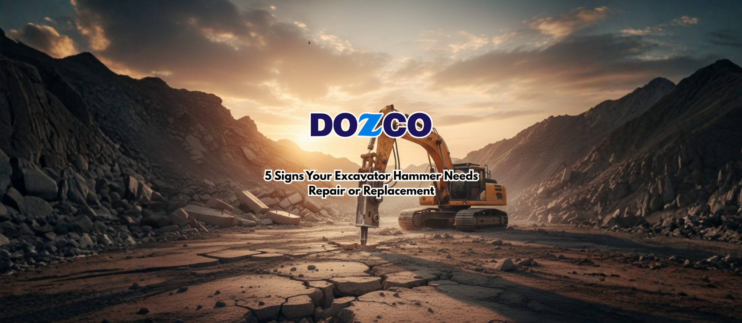 5 Signs Your Excavator Hammer Needs Repair or Replacement