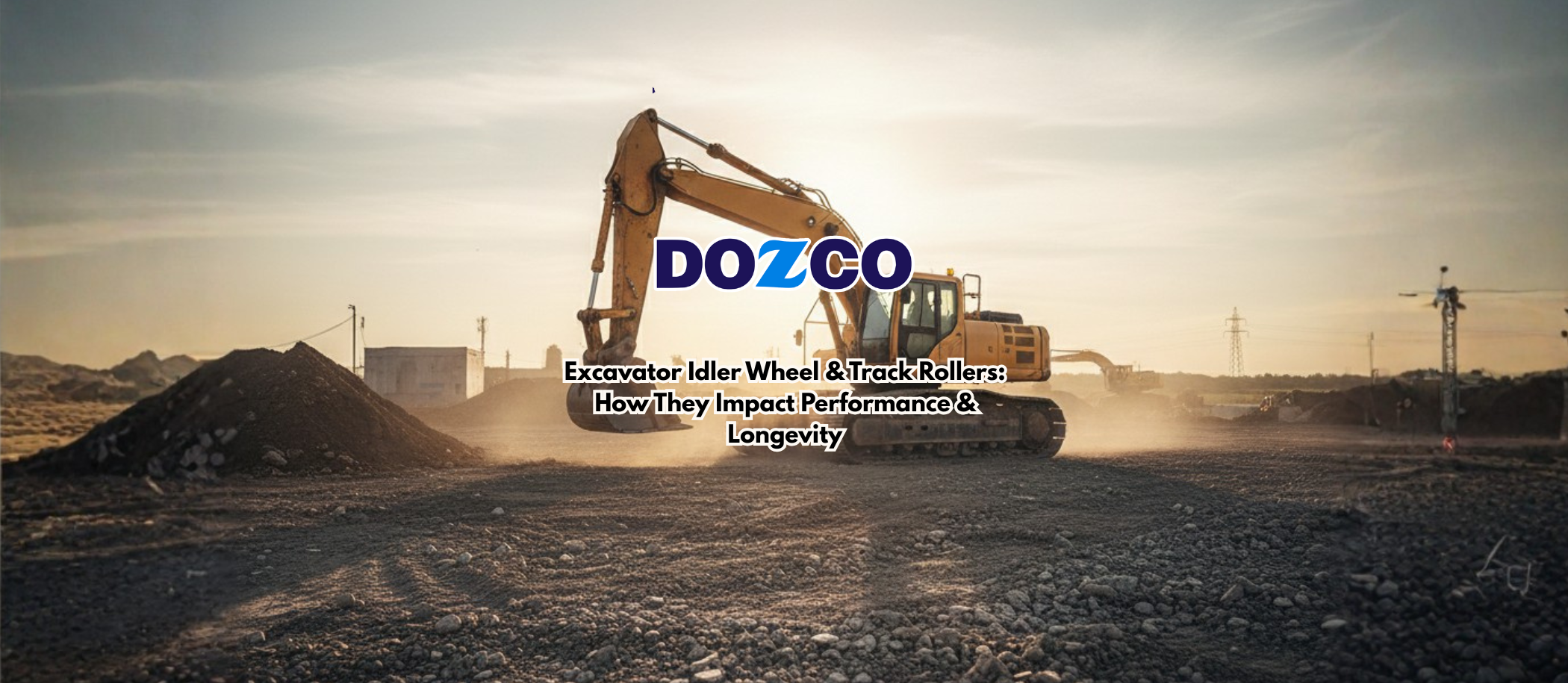 Excavator Idler Wheel & Track Rollers: How They Impact Performance & Longevity