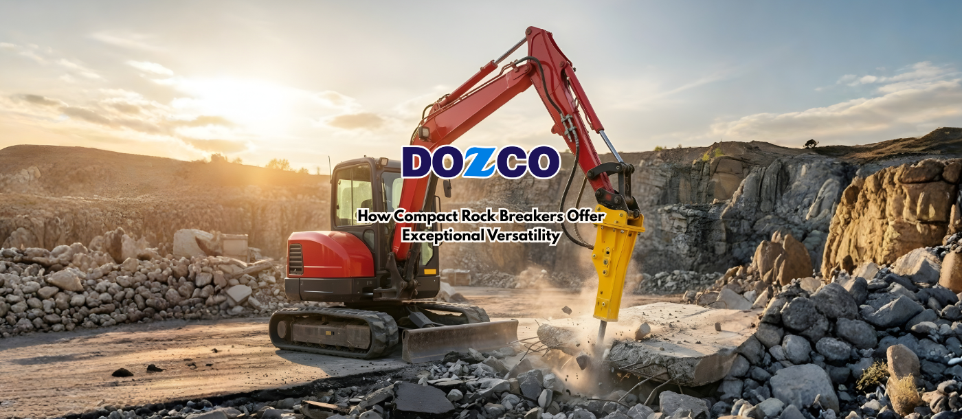 How Compact Rock Breakers Offer Exceptional Versatility