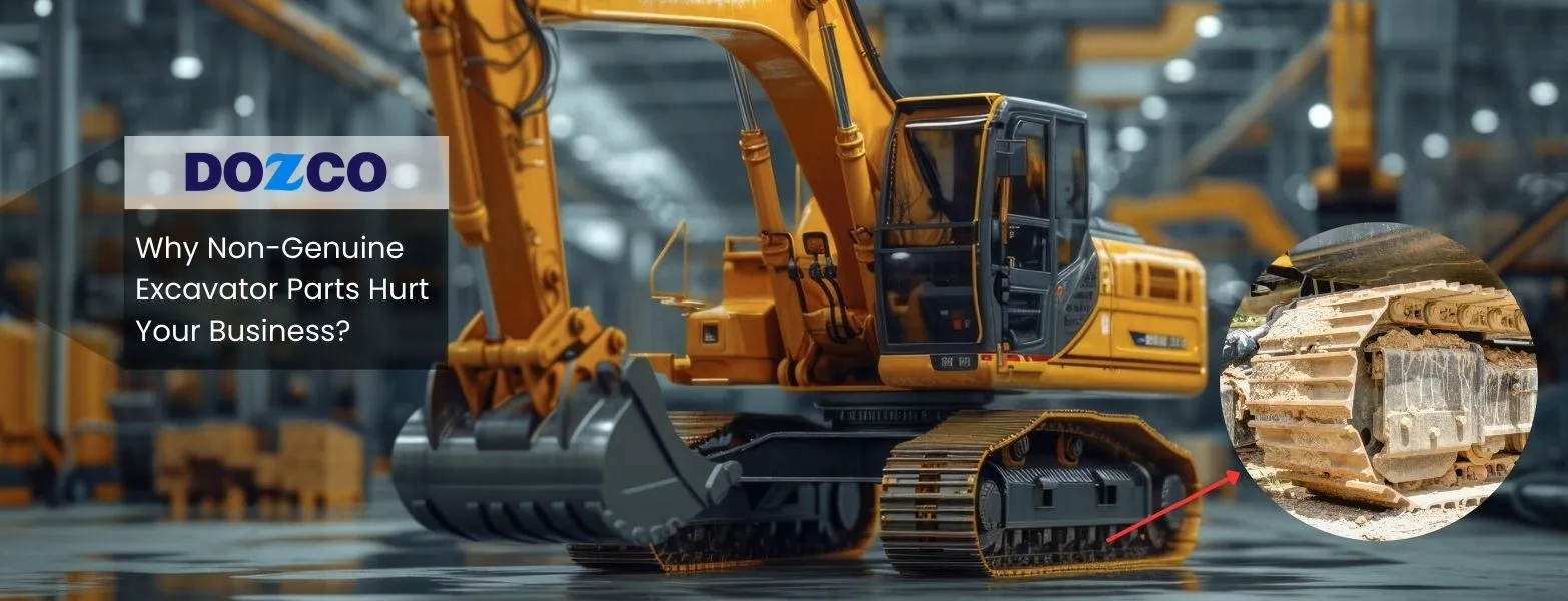 The Real Cost of Using Non-Genuine Excavator Spare Parts