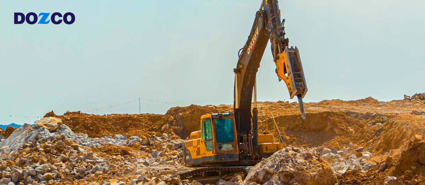 How Hydraulic Oil Flow and Pressure Affect Rock Breaker Performance