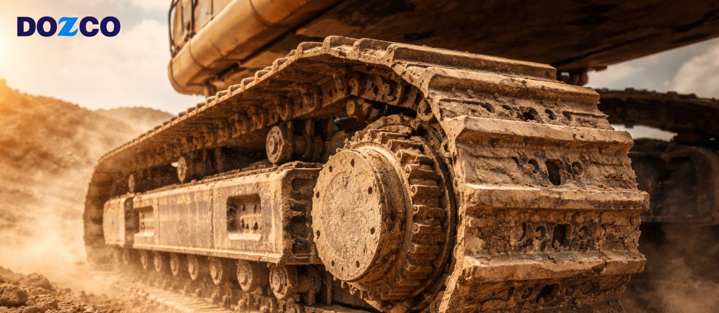 How Dust and Heat Affect Excavator Undercarriage Parts