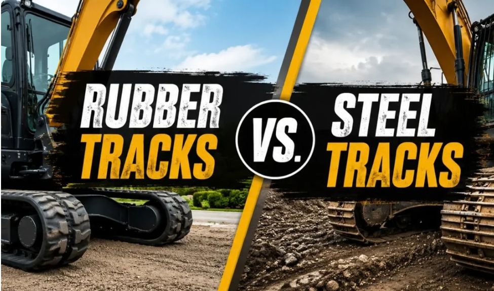 Rubber Tracks vs. Steel Tracks: Pros, Cons, and Cost Comparison for Australian Jobsites
