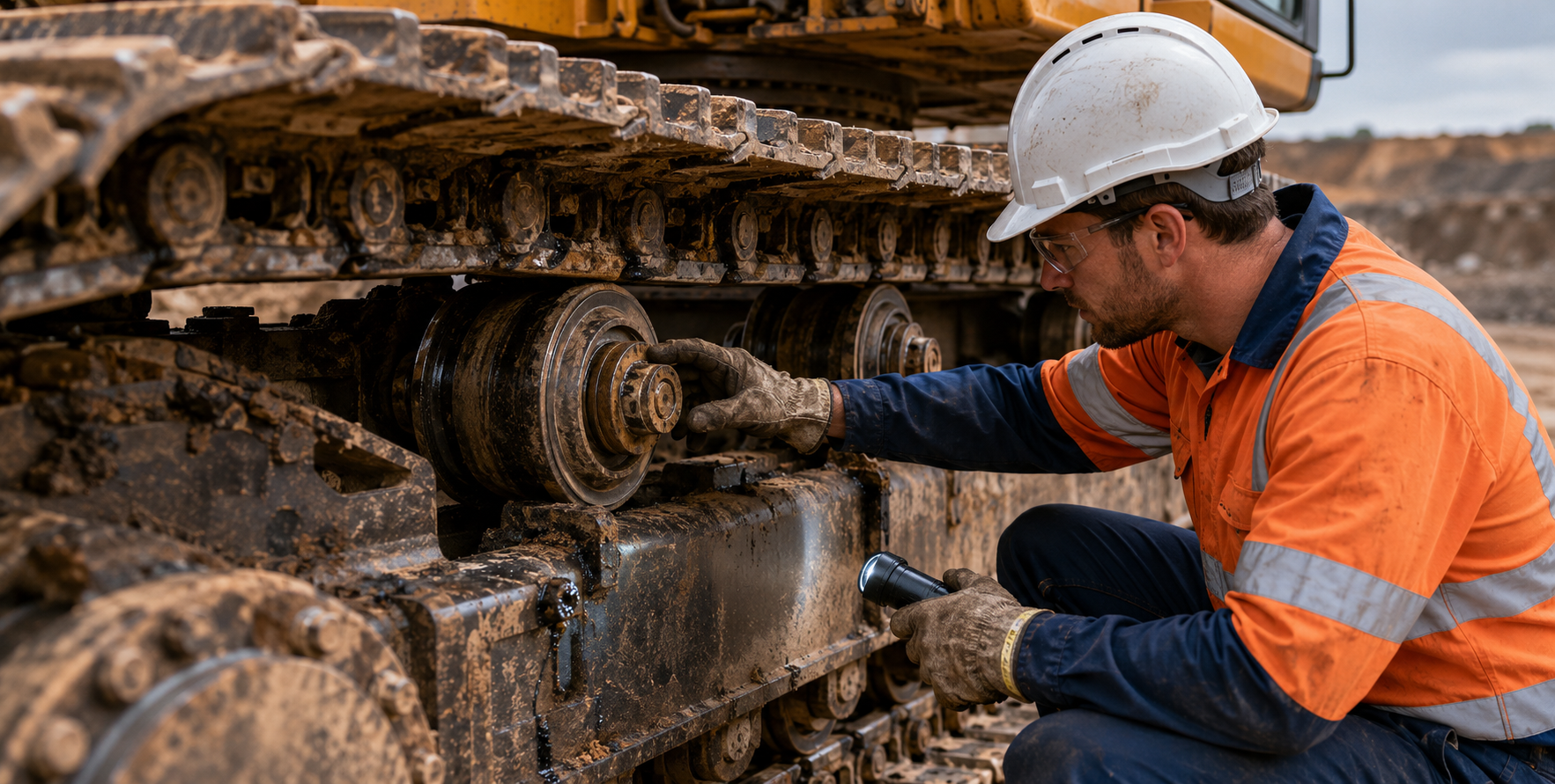 Bottom Roller Inspection Checklist for Reducing Undercarriage Downtime