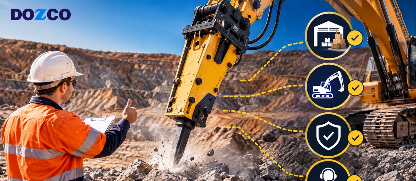 Australian Hammer Supplies: What to Look for When Choosing Reliable Hydraulic Hammer Distributors