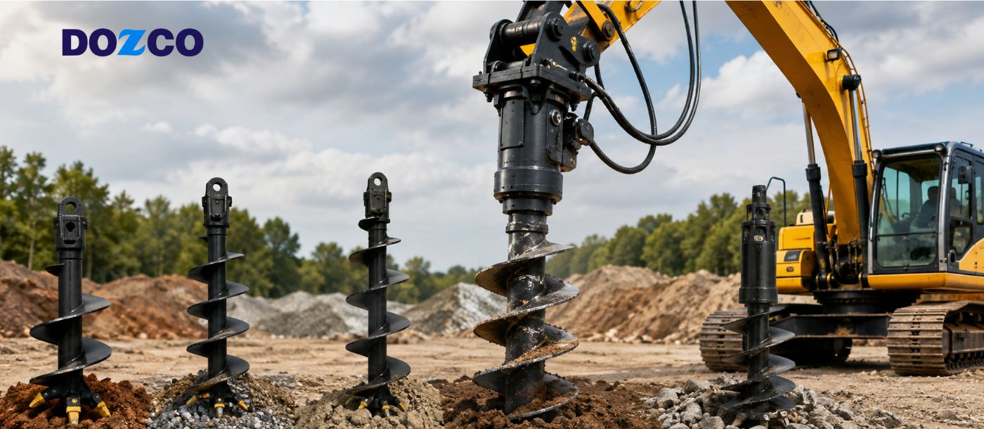 How to Choose the Right Earth Auger Based on Soil Type and Machine Capacity
