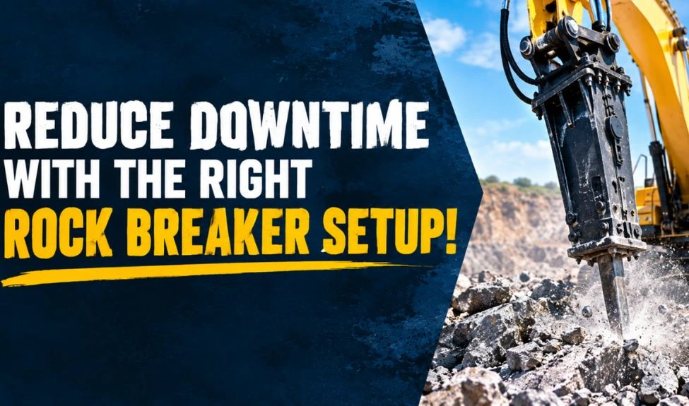 How to Reduce Downtime with the Right Rock Breaker Setup